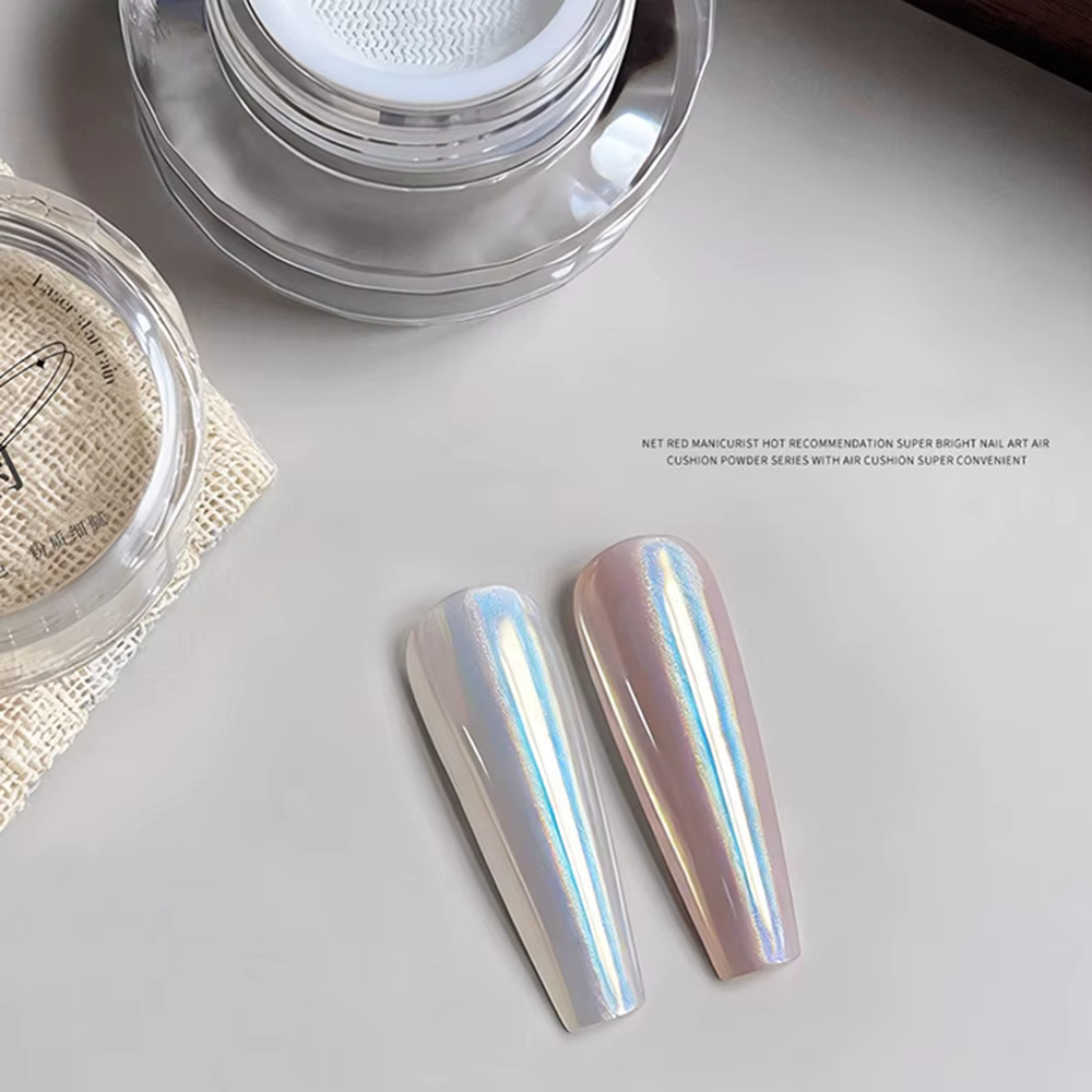 Paillettes Aurora Chrome pour Ongles