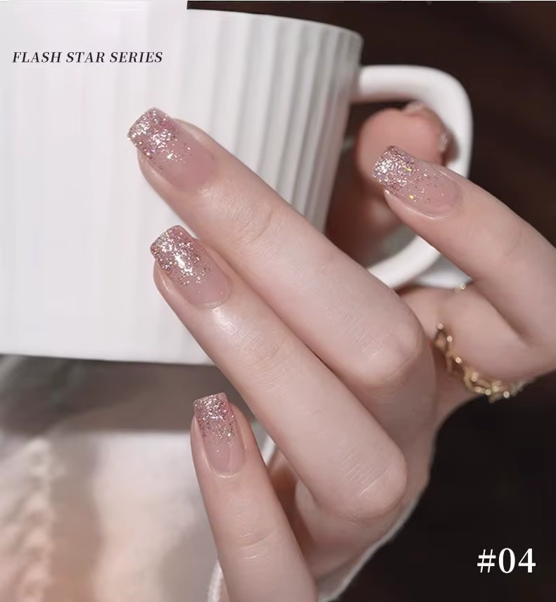 Gel à ongles diamant neuf couleurs