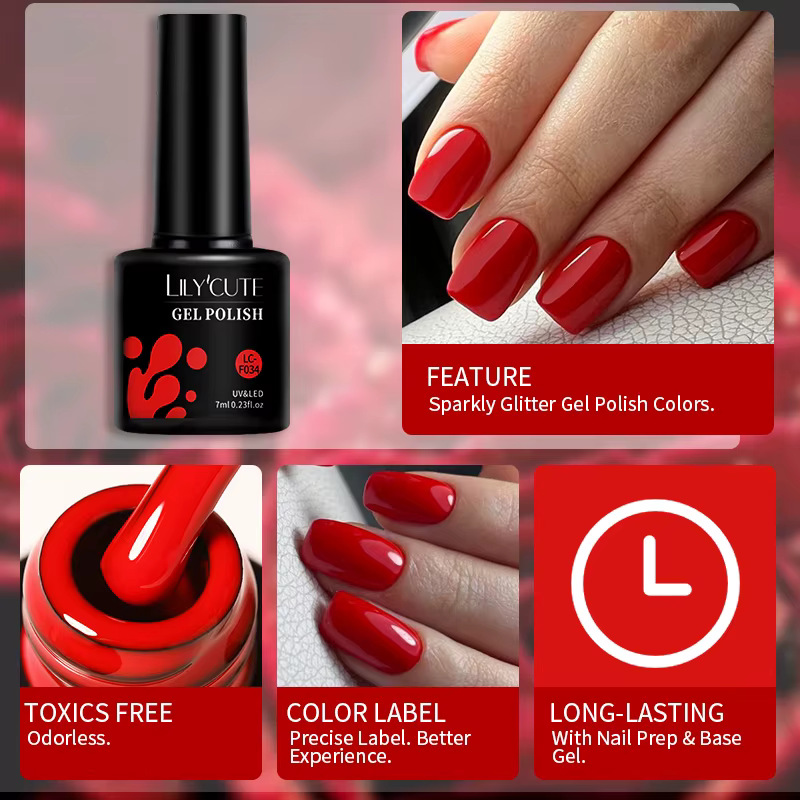LIToxique-Verhéritage à Ongles Gel pour Manucure