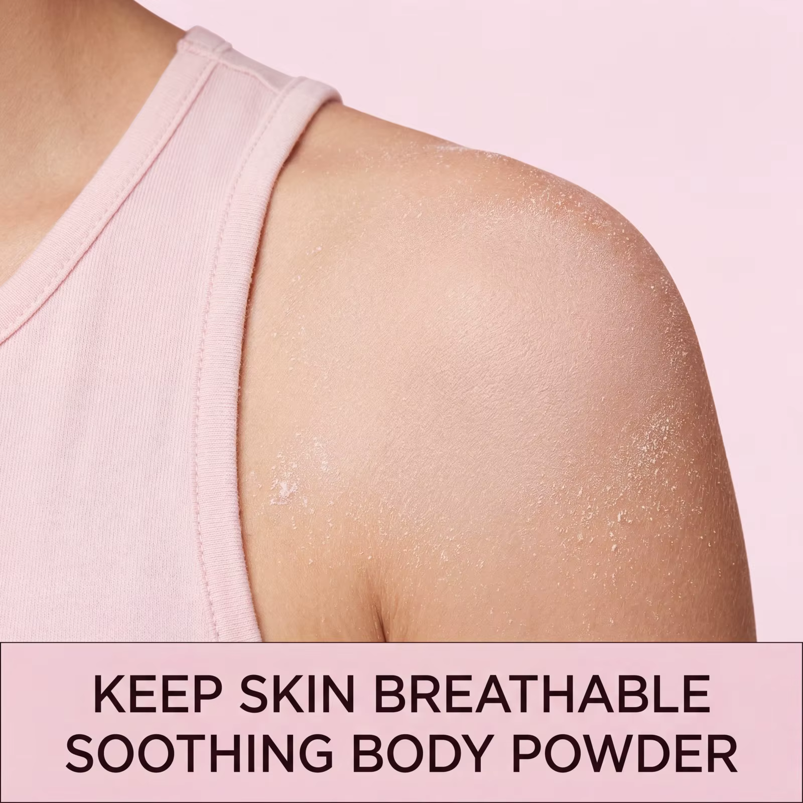 Poudre Confort Instantanée Séchage Rapide Poudre Corporelle Apaisante Anti-Transpiration Absorbe la Sueur Sans Talc Soin Rafraîchissant pour l'Été