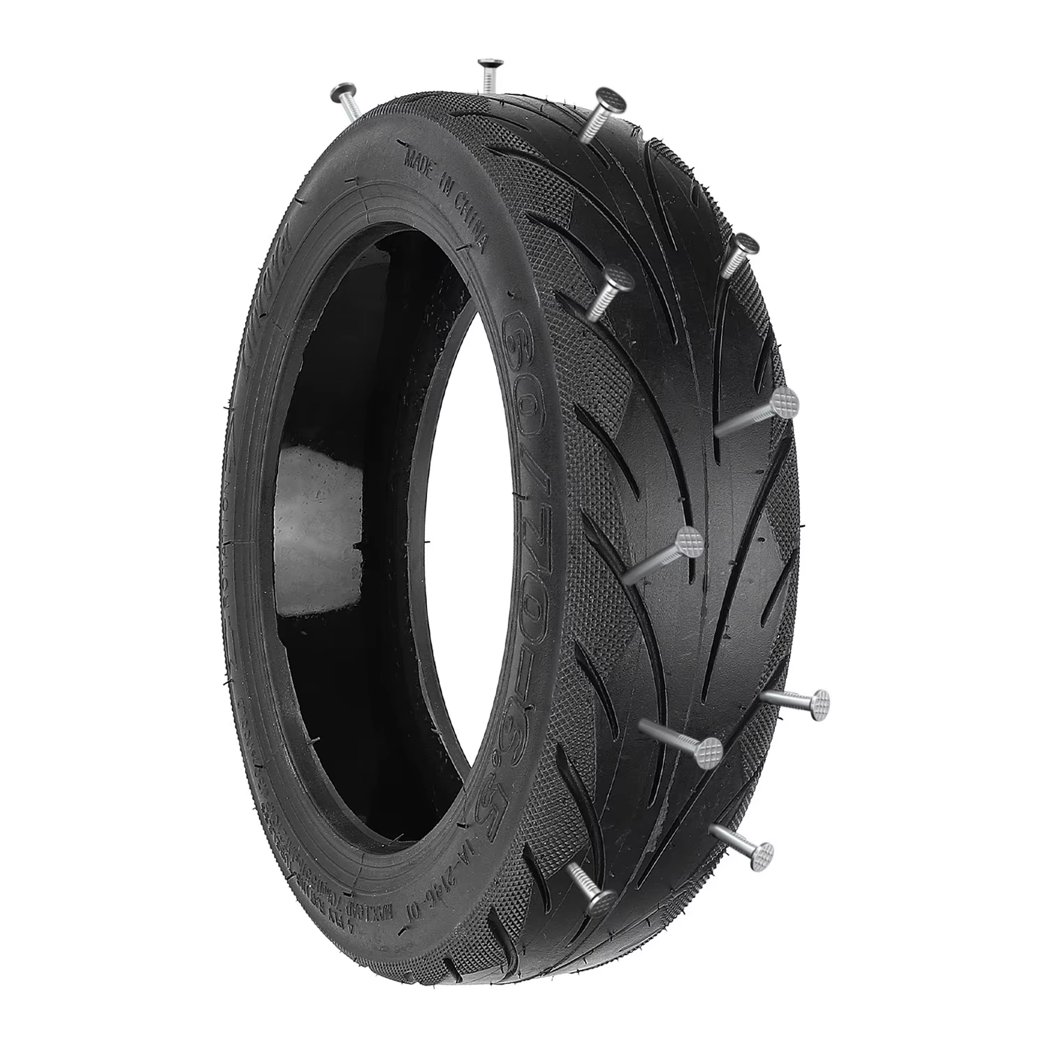 Gel d'auto-guérison pour trottinette électrique Xiaomi Ninebot Max G30/G30E/G30LP, 10 pouces, 60/70-6.5 opathie