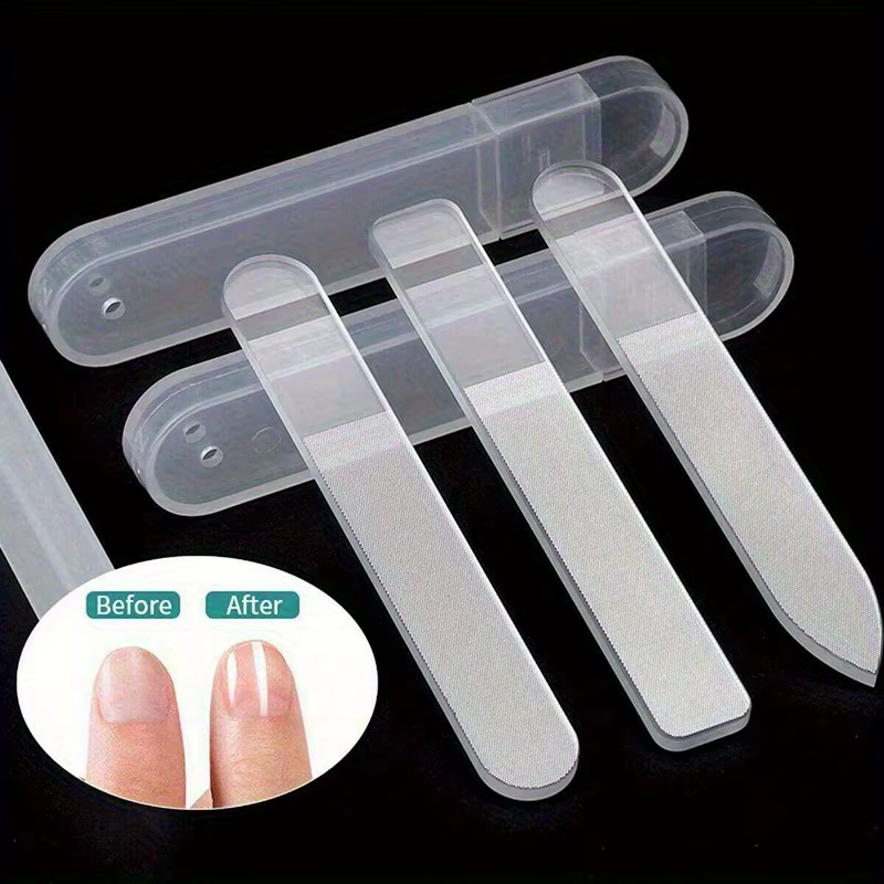 Limes à ongles en verre Nano