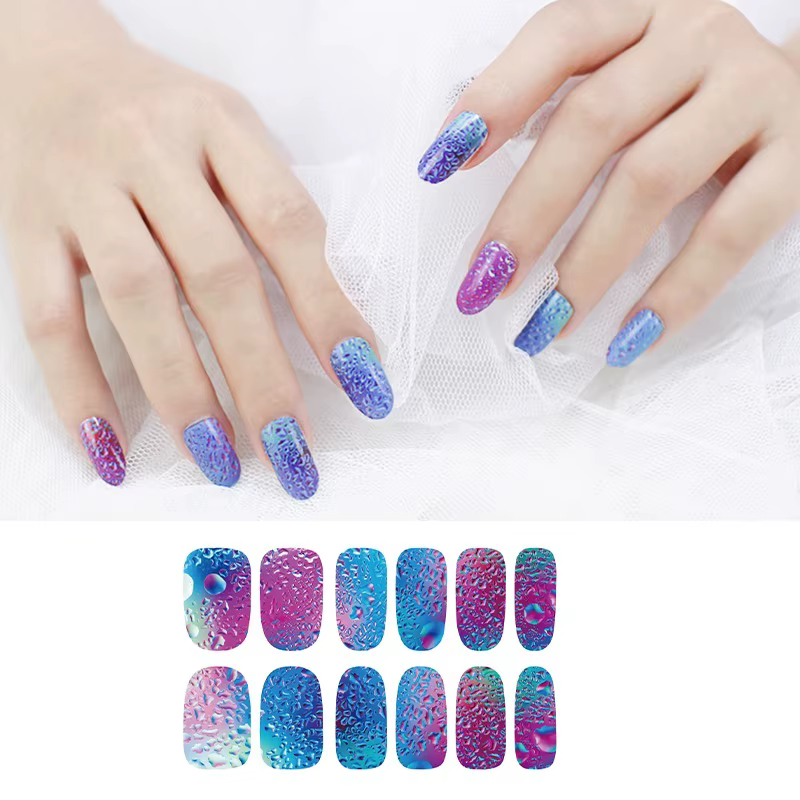 Autocollants de vernis à ongles auto-adhésifs