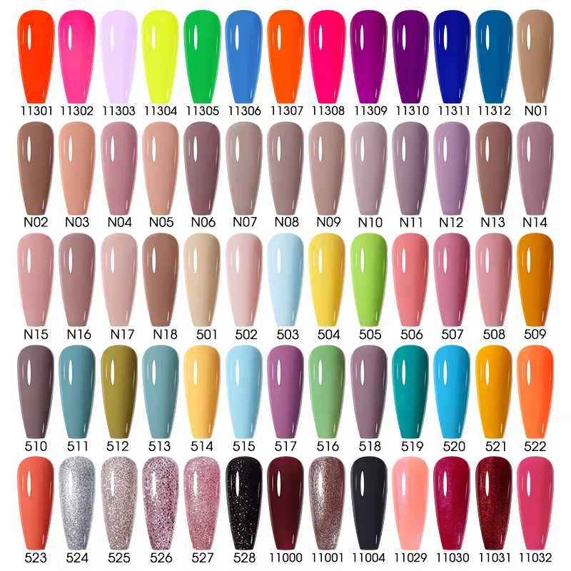 Arte Clavo 15ml Vernis Gel UV/LED Hybride Couleurs Couvrance Totale Rouge pour Ongles Manucure