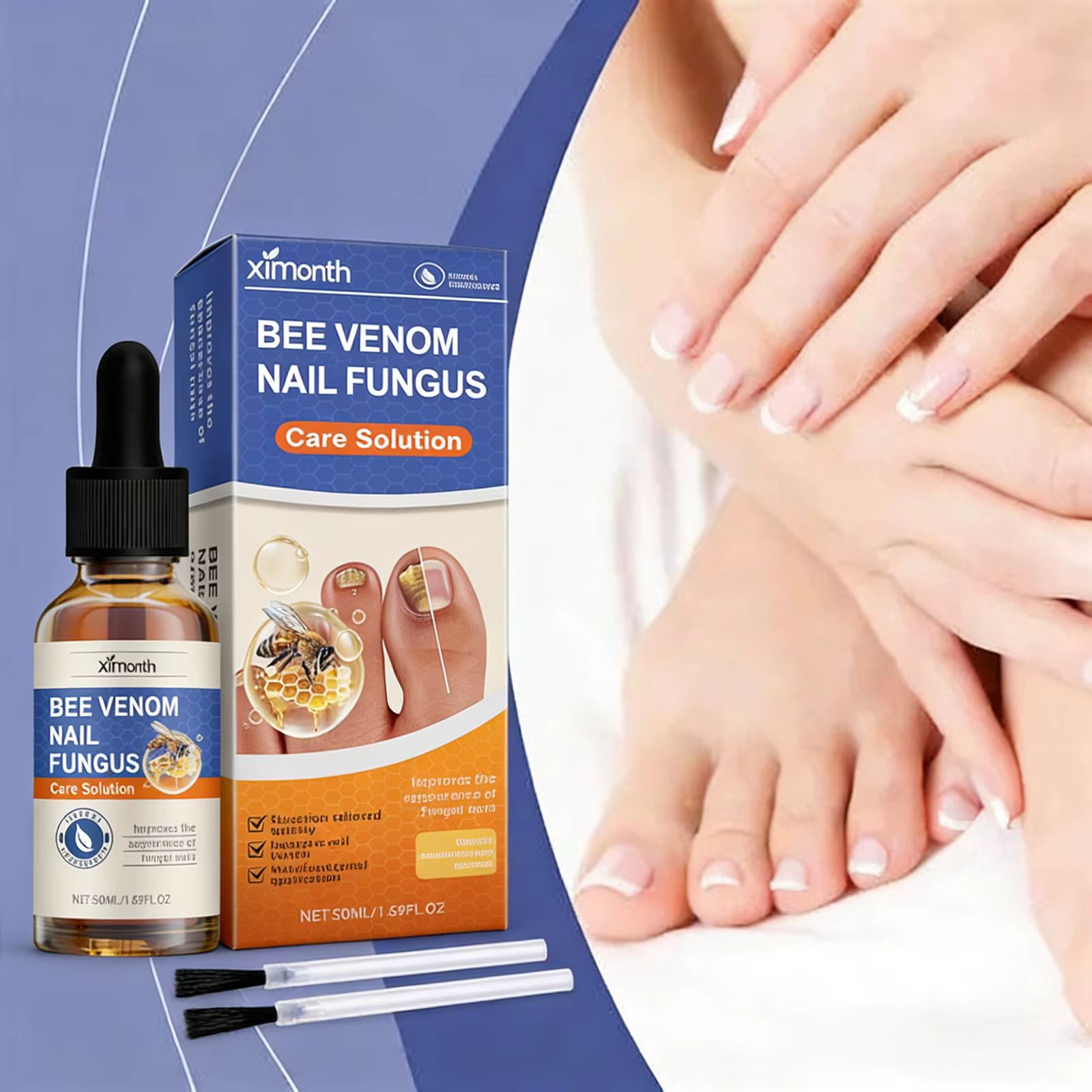 Solution de soin des ongles contre les mycoses