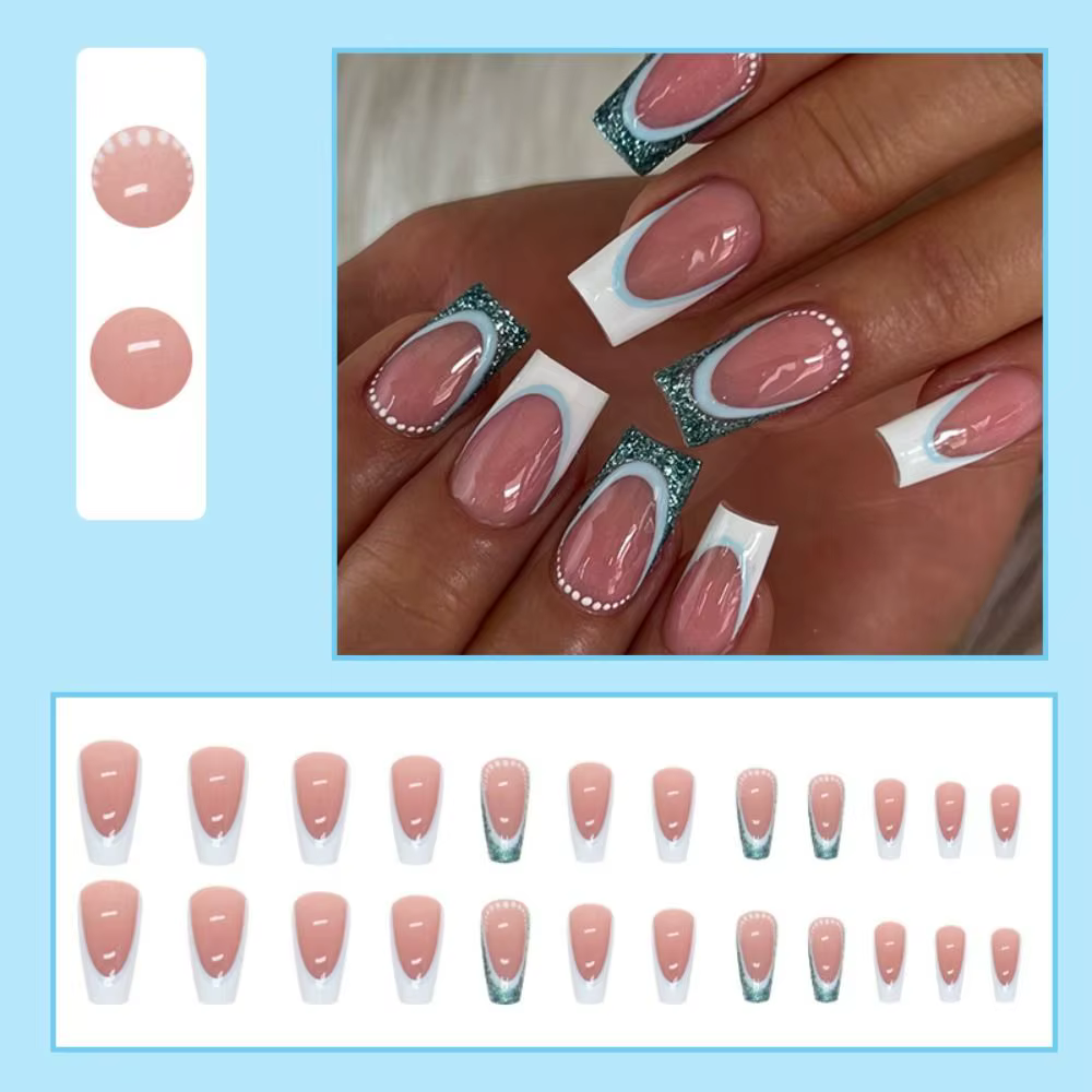 Faux ongles à presser détachables DIY