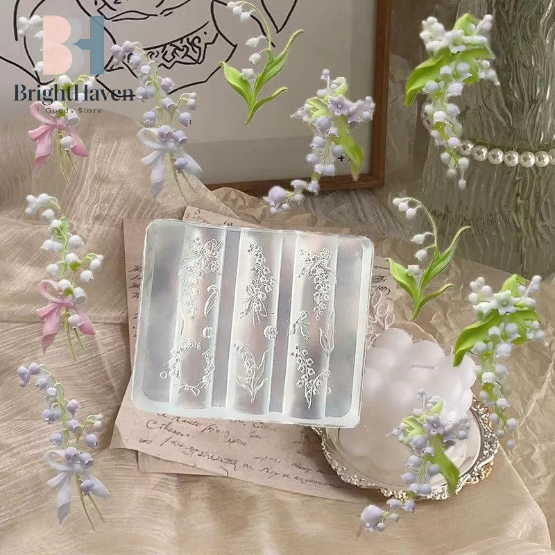 Moule à ongles en silicone 3D Lily Of The Valley