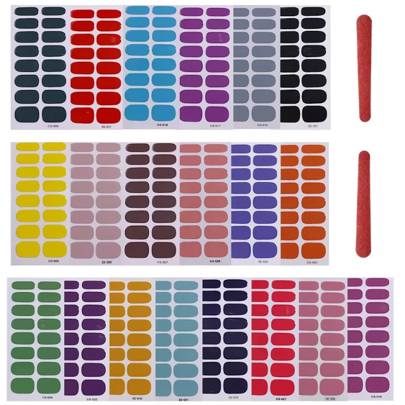 Autocollants pour ongles pour femmes et filles
