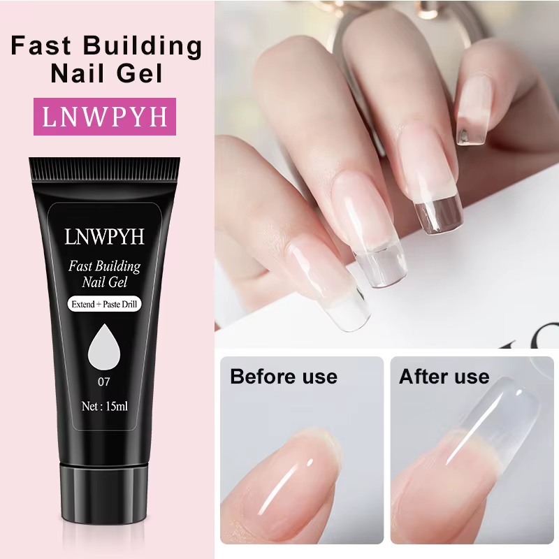 Ensemble de Gel pour ongles en Poly Extension