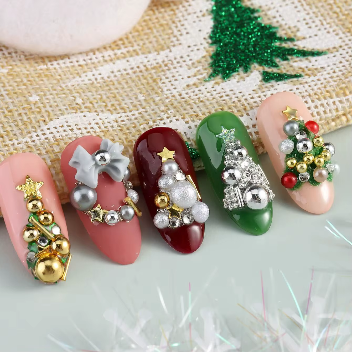 Breloques de Noël pour Nail Art