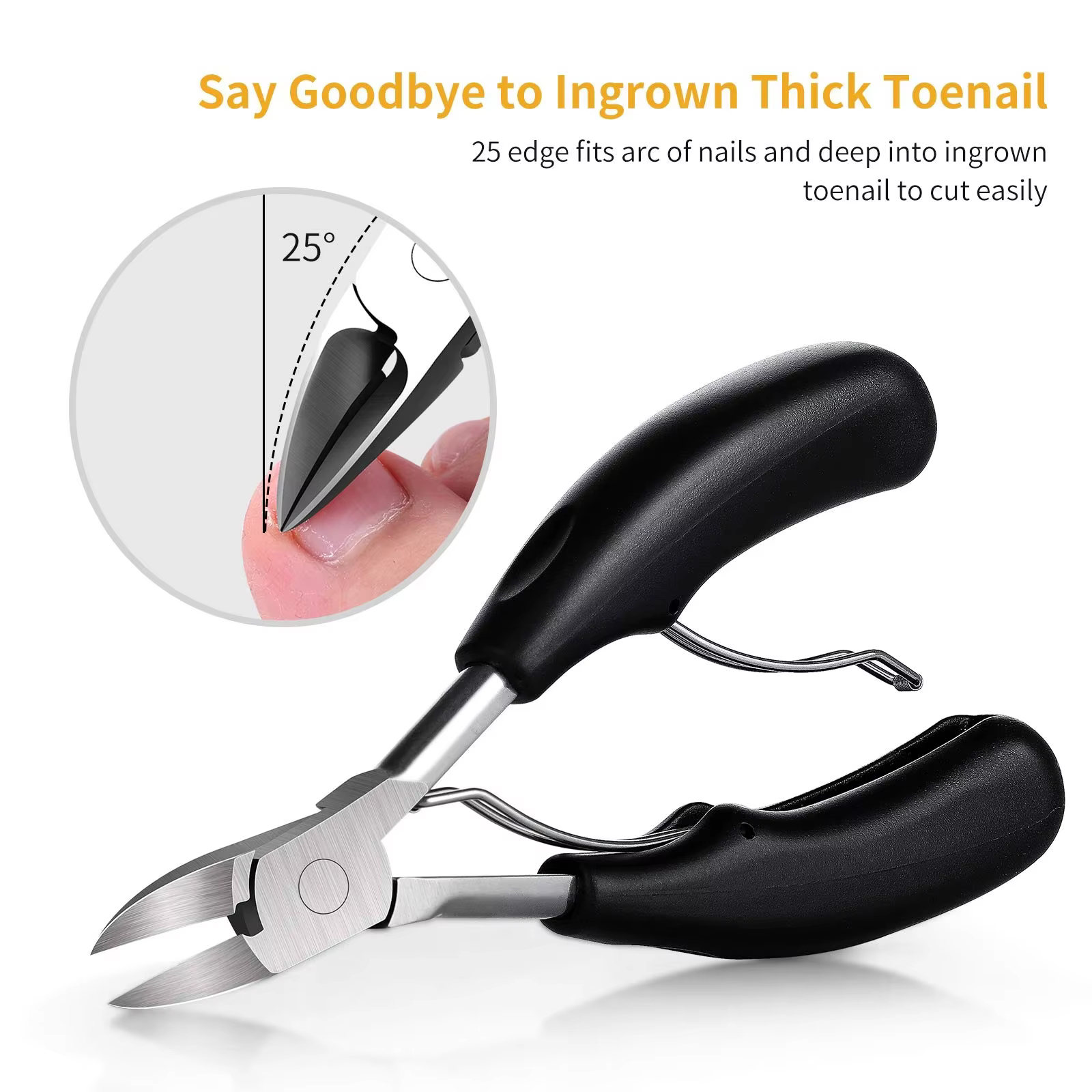 Coupe-ongles incarnés, pince correctrice de podologie