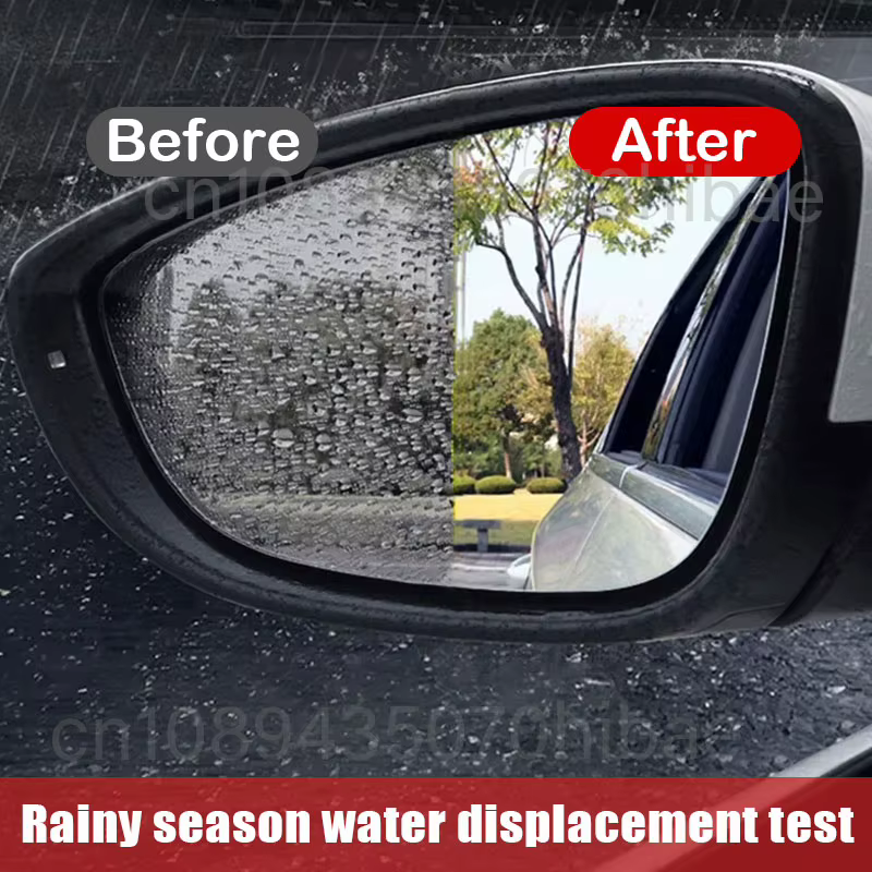 Spray d'eau Anti-pluie pour verre de voiture, revêtement Nano, Agent hydrophobe étanche, Film d'huile pour enlever l'agent de Film de verre automobile