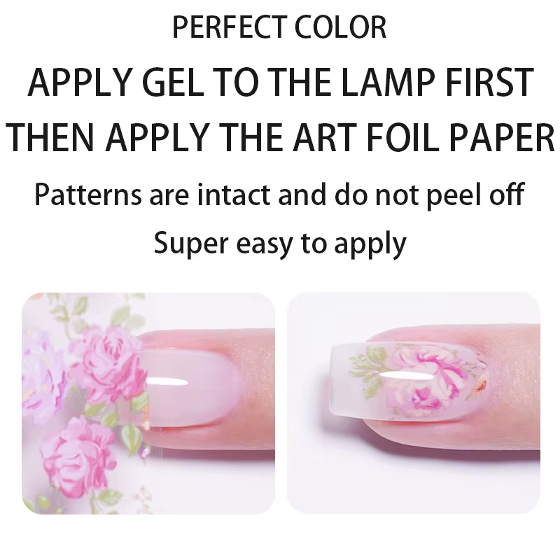 PERPECT COLOR Gel Adhésif pour Feuilles de Transfert d'Art Ongulaire 8ML