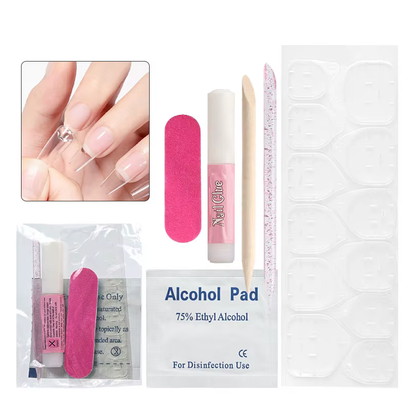 Kit d'outils pour ongles à presser 5 pièces