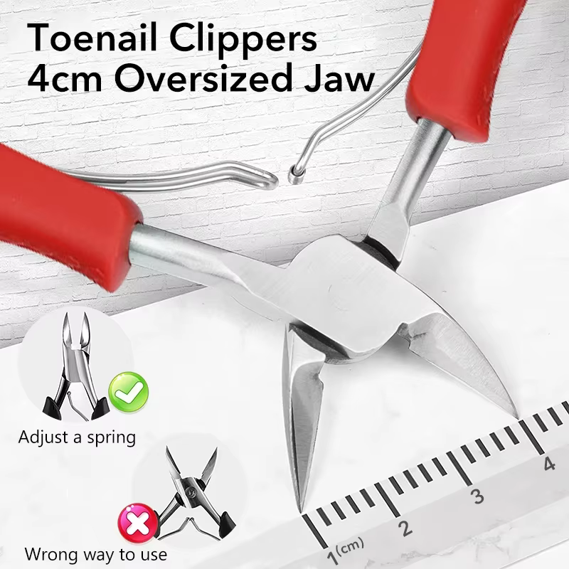 Coupe-ongles incarnés, pince correctrice de podologie