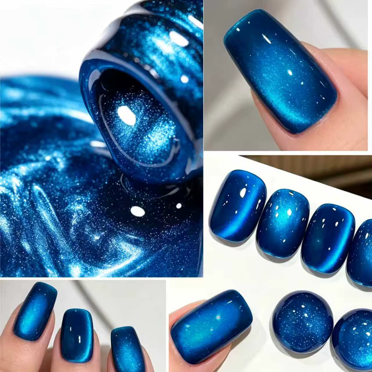 Nouveau Gel Oeil de Chat Bleu Marine
