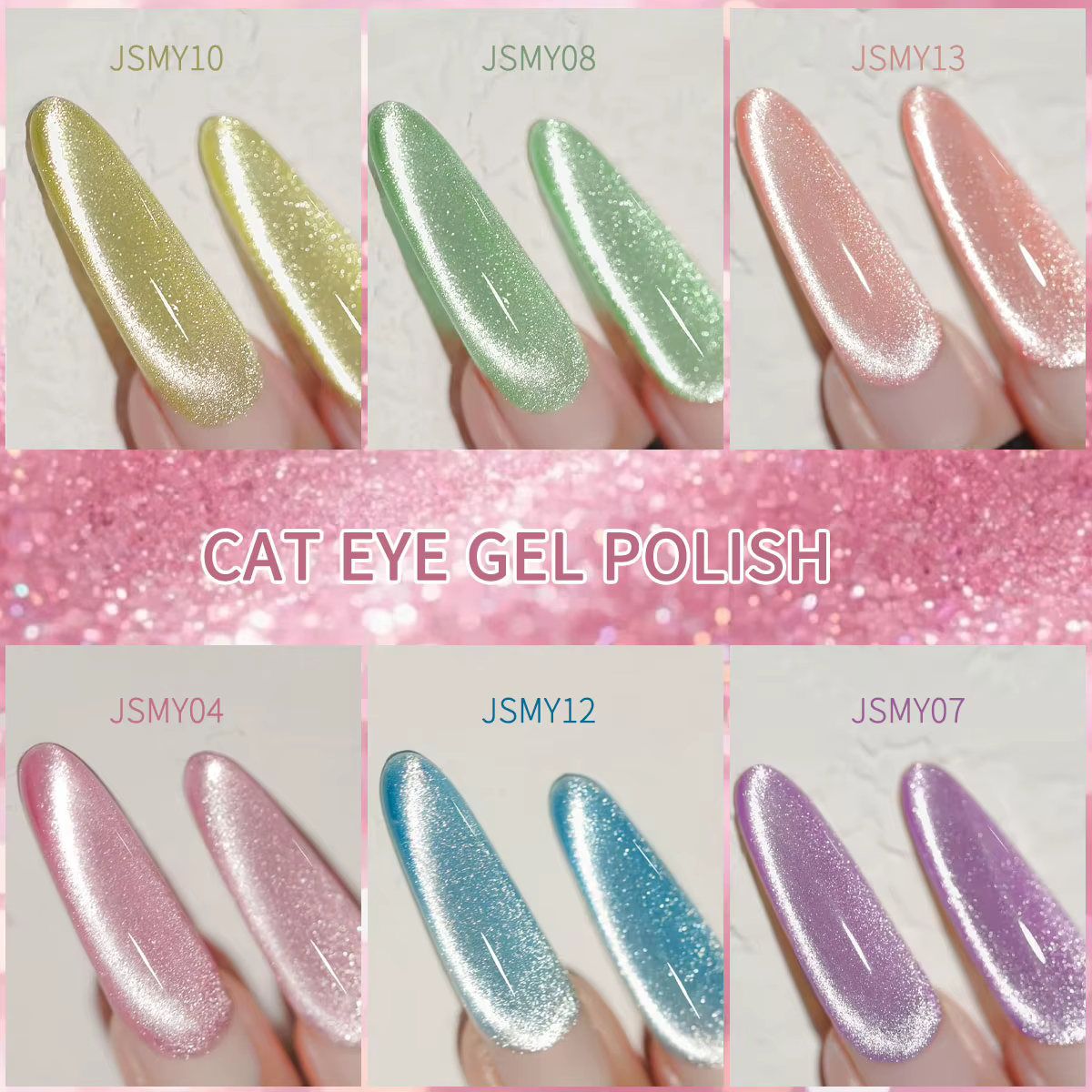 1 x vernis à ongles scintillant de 0