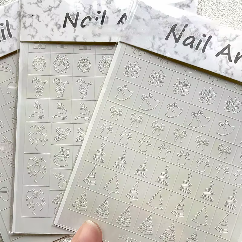 Pochoir d'aérographe pour ongles