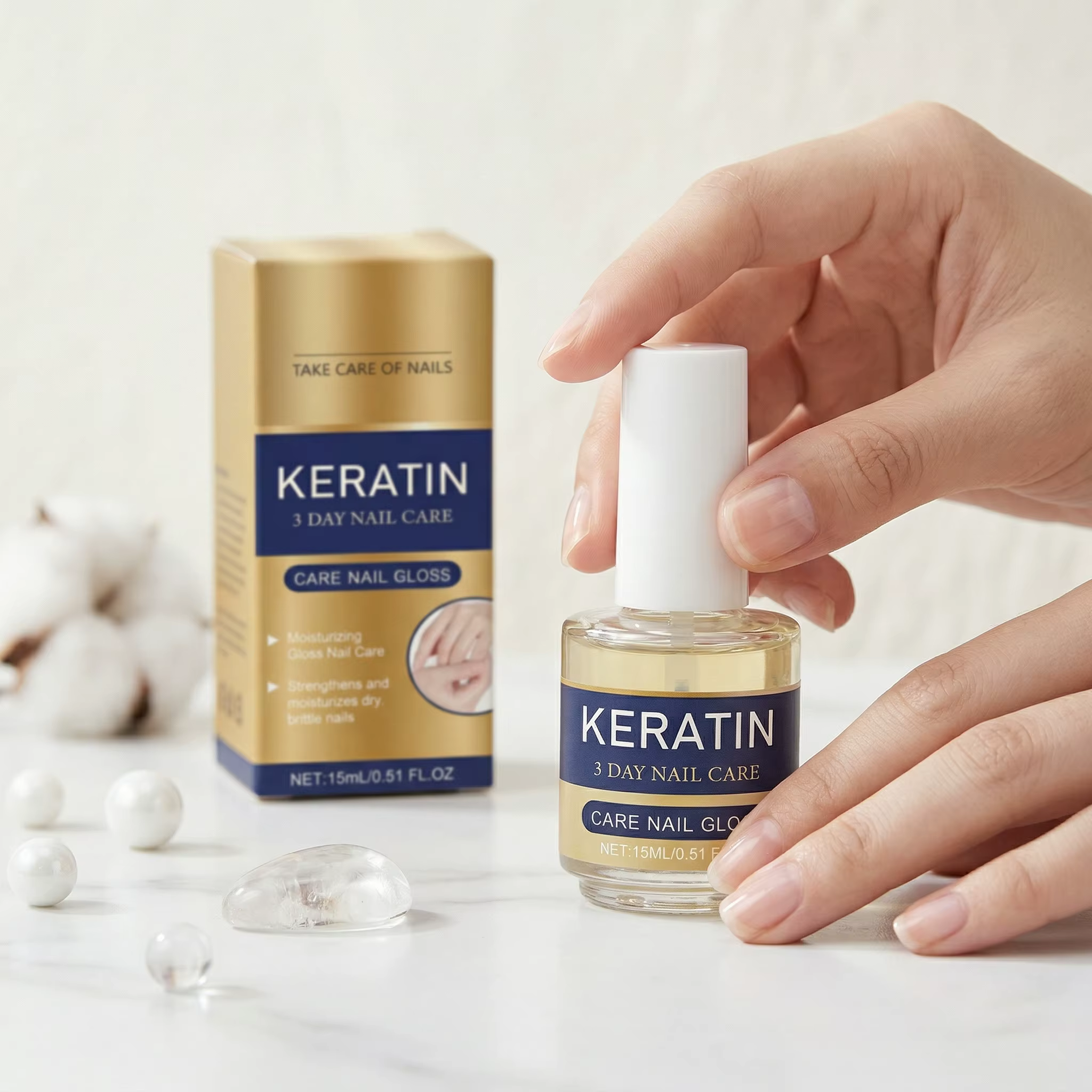 Sérum de Soin des Ongles : Traitement Nutritionnel pour Ongles Abîmés
