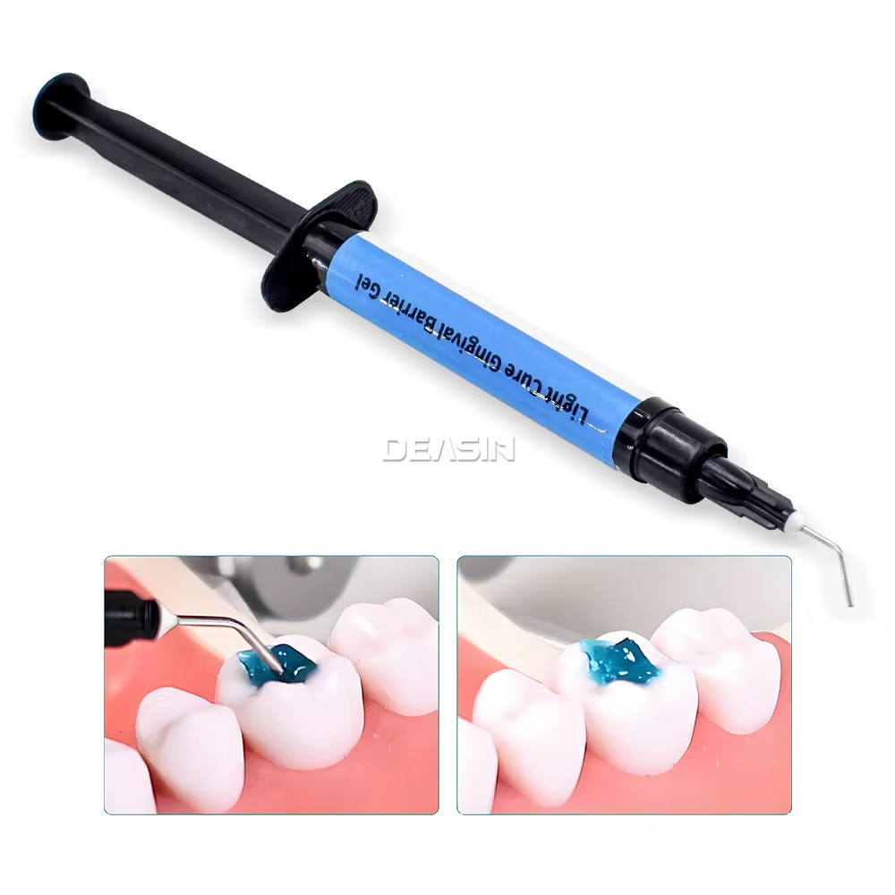 Barrière gingivale composite photopolymérisable 3ML / Gel protecteur gingival dentaire professionnel