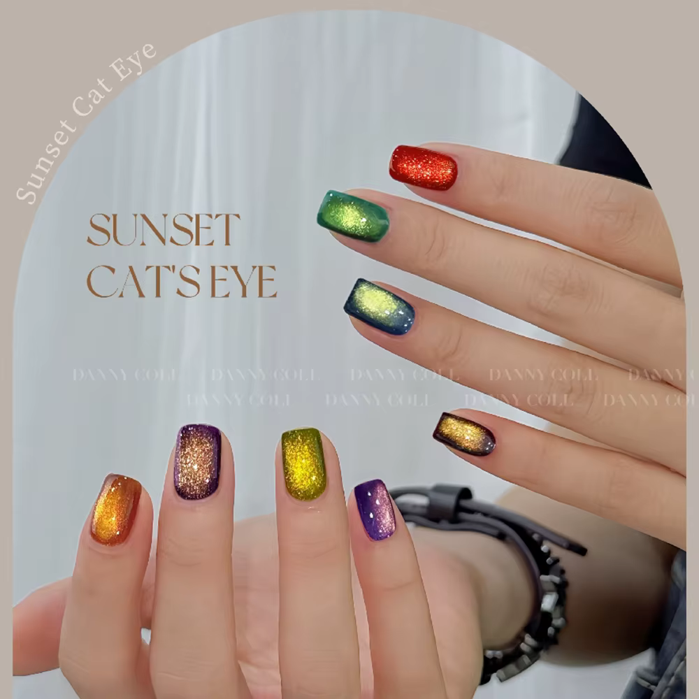 Kit de vernis à ongles en gel UV avec carte de document