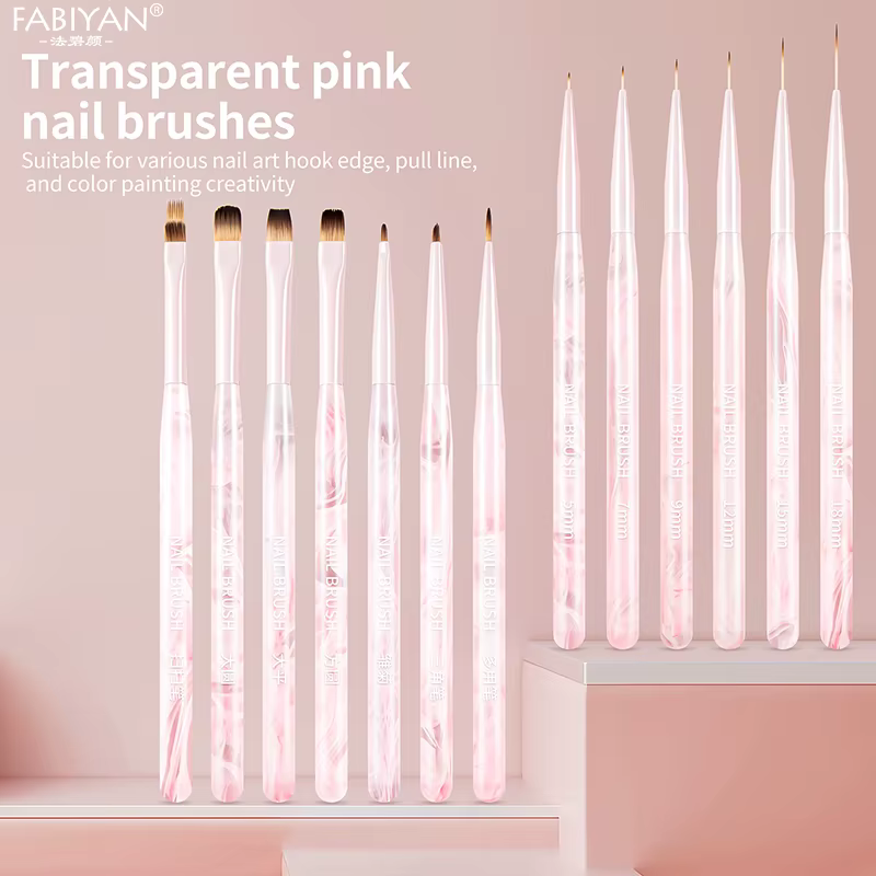 Pinceaux liner pour manucure et nail art