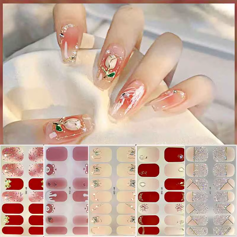 Autocollants 3D pour Ongles