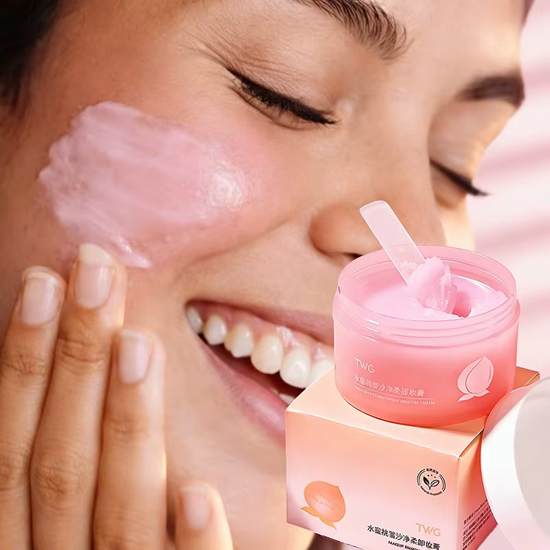 Baume nettoyant à l'avocat 4-en-1, démaquillant pour le visage, les yeux et les lèvres, fusion rapide, sans résidus, baume nettoyant doux, parfumé aux fruits