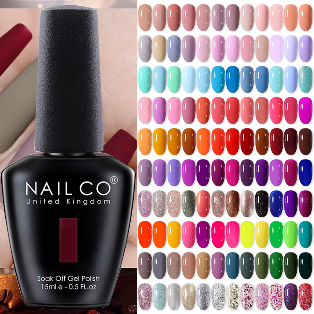 NAILCO ongles Art Hema TPO gratuit 15ml Gel vernis couleurs