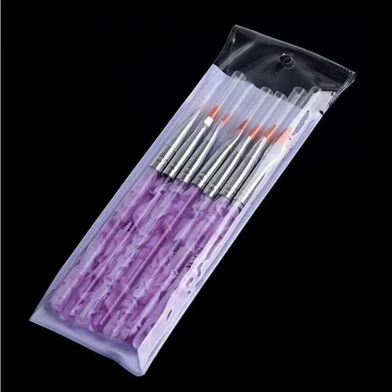 Lot de 7 pinceaux pour Nail Art