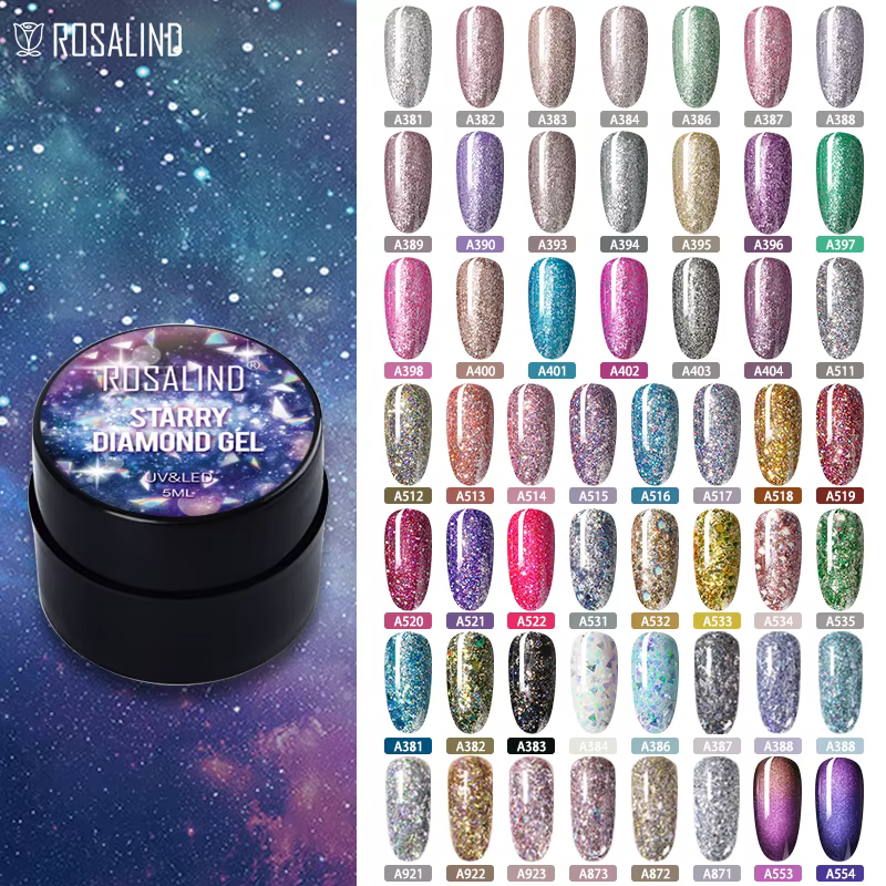 Ensemble de Verhéritage à Ongles Gel pour Manucure