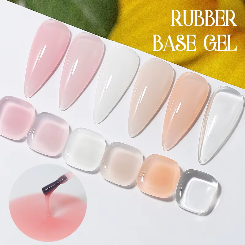 NAILCO 15ml Base en caoutchouc Semi-permanente pour vernis Gel hybride couche