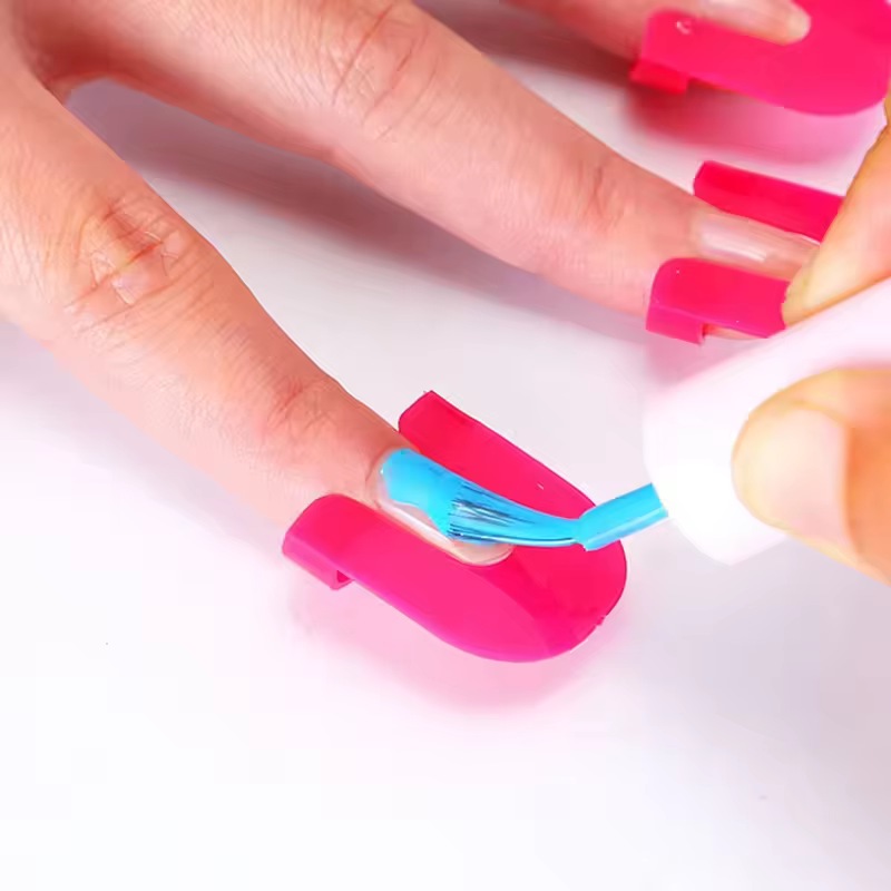 LULAA 26 pièces de protections adhésives pour ongles