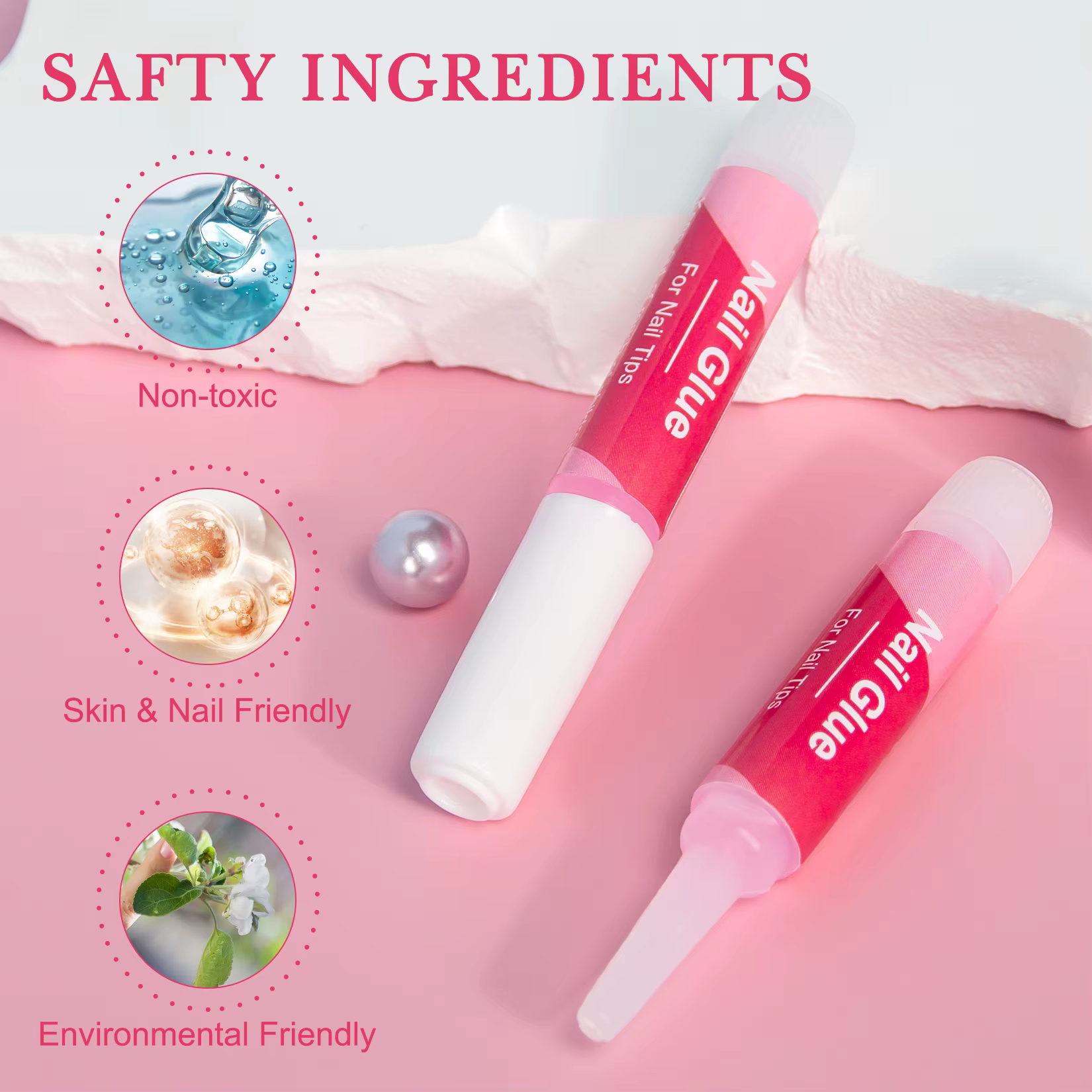 Colle à ongles pour faux ongles