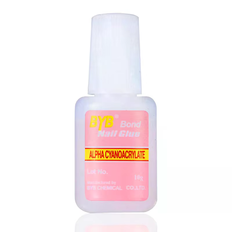 Colle à ongles avec applicateur pour faux ongles