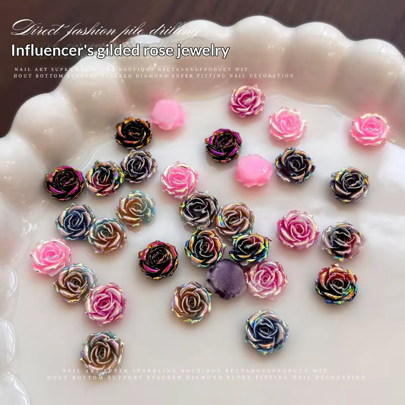 Breloques pour ongles 12 compartiments