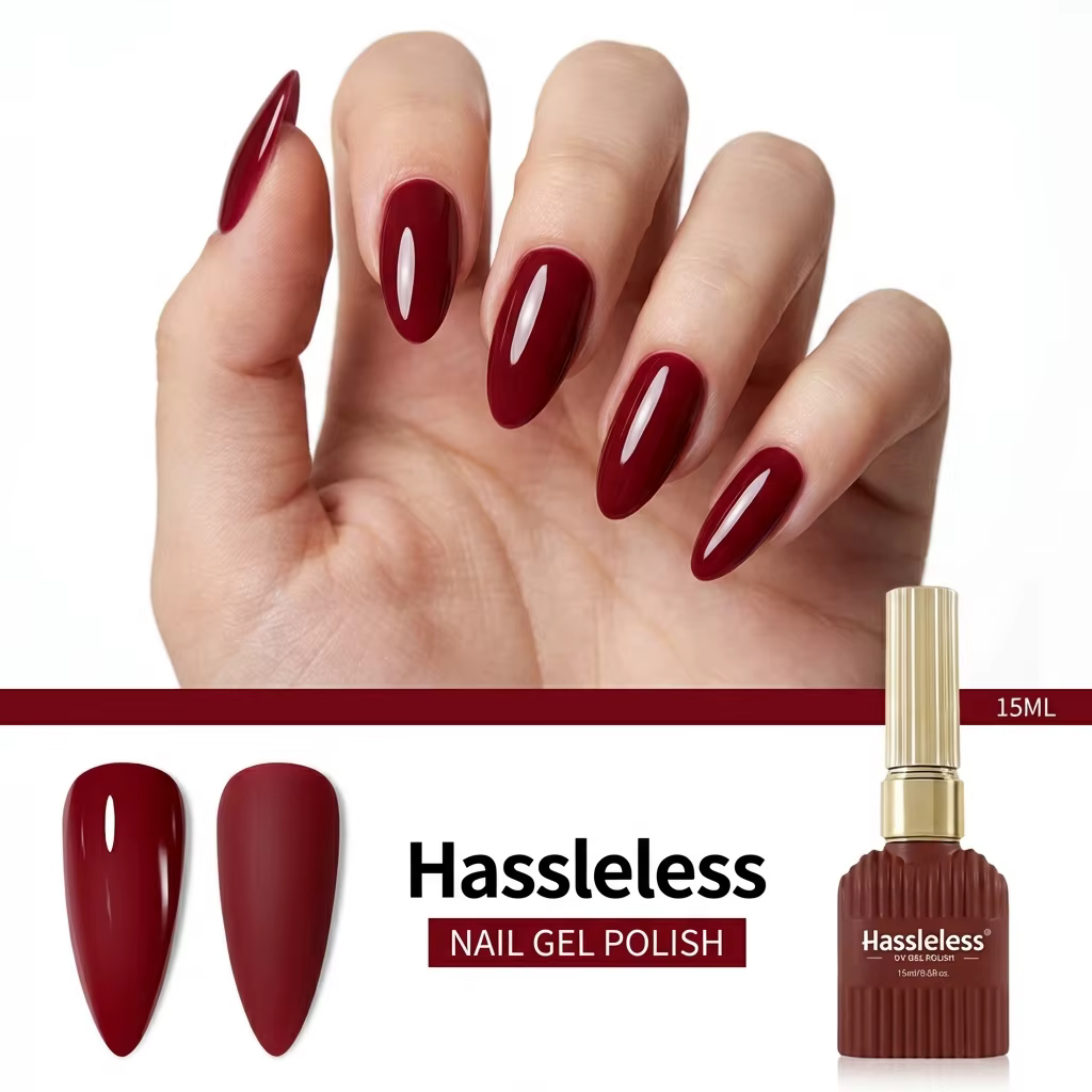 Vernis à ongles en gel 15 ml | Finition mate et brillante | Longue durée et résistant aux éclats