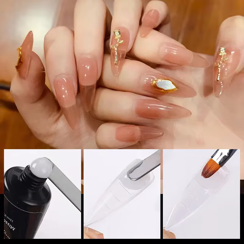Moules à faux ongles en Gel