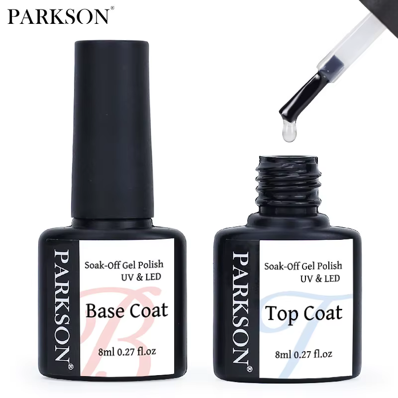 Parkson sans lingette couche de Base supérieure vernis à ongles Gel Design rehausseur