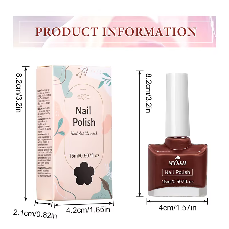 Vernis à ongles à base d'eau