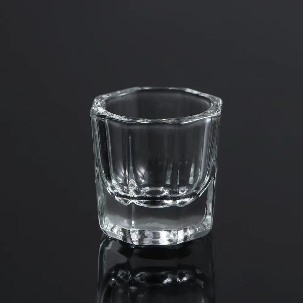 Récipient Octogonal en Verre pour Liquide