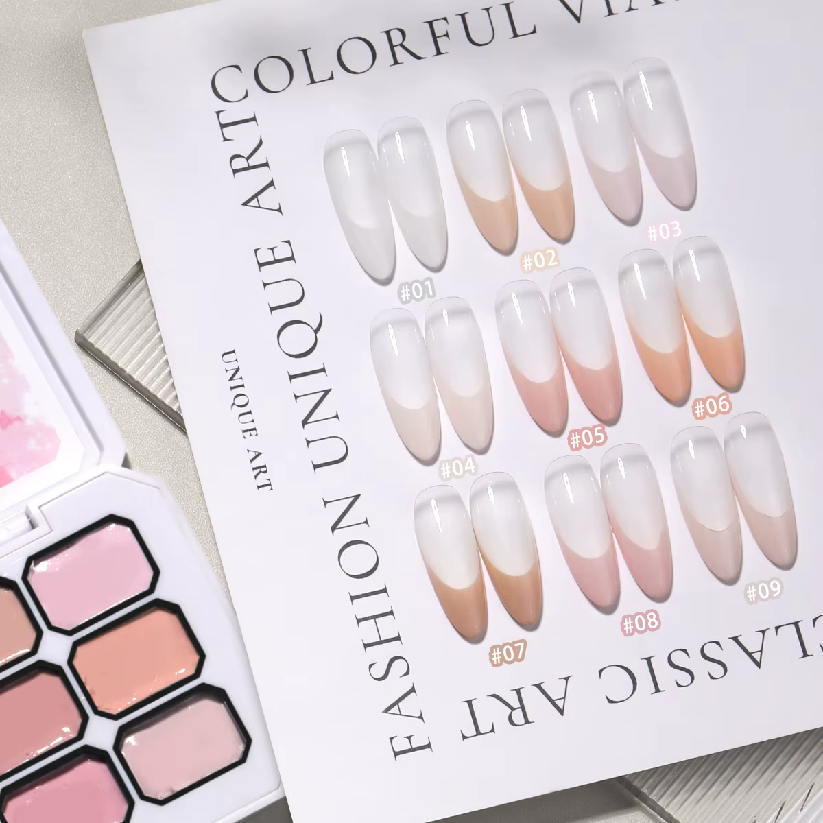 Vernis à ongles solide 9 couleurs