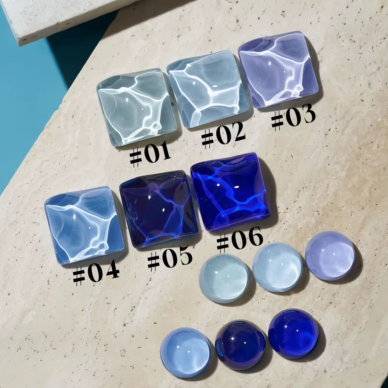 MIANEL 12ML Vernis à ongles gelée série bleue Spring Kelaiyin 2026 Nouveau