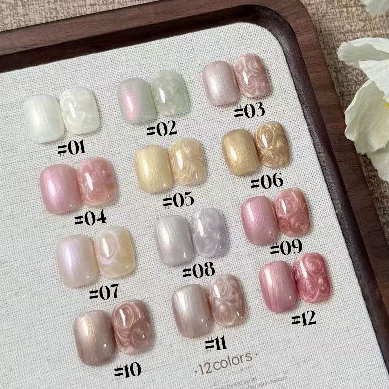 Nouveau Vernis à Ongles Gel Populaire 2026 Effet Nacré Polarisé Brillant Texture
