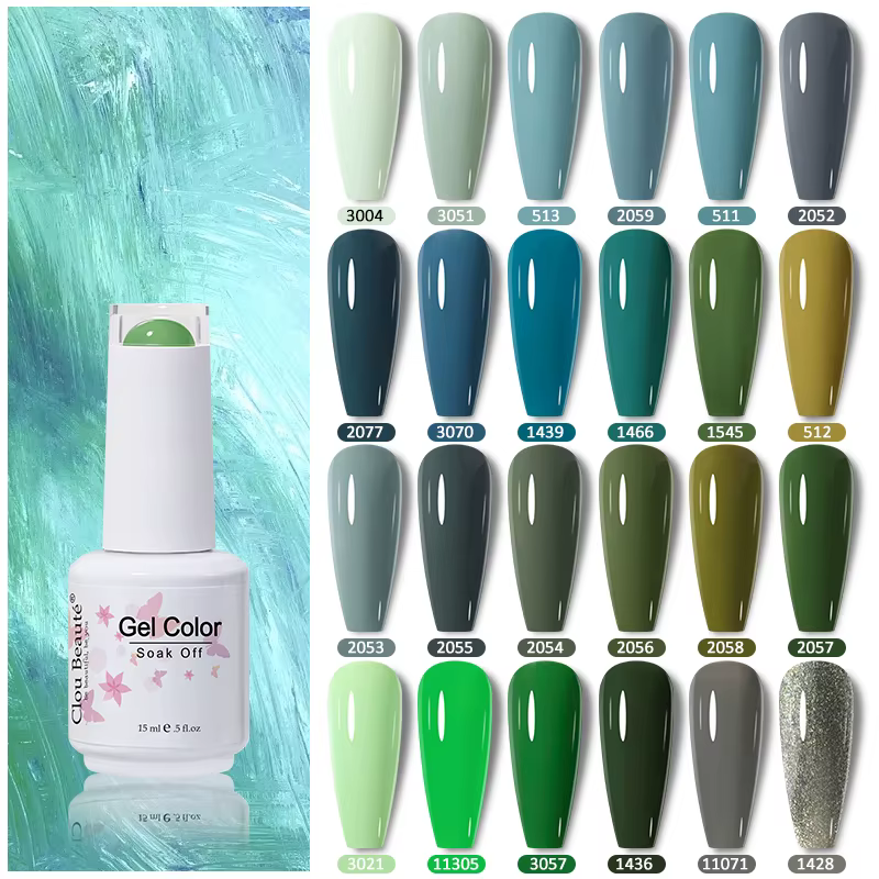 Clou miles-Verhéritage à ongles en gel UV semi-permanent
