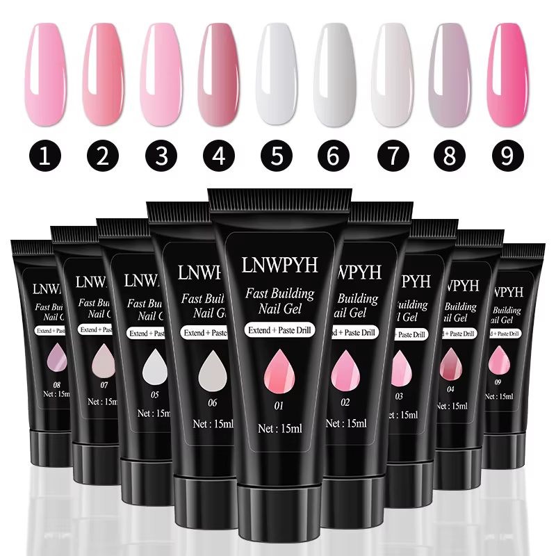 Kit de Gel pour ongles avec sèche-lumière LED