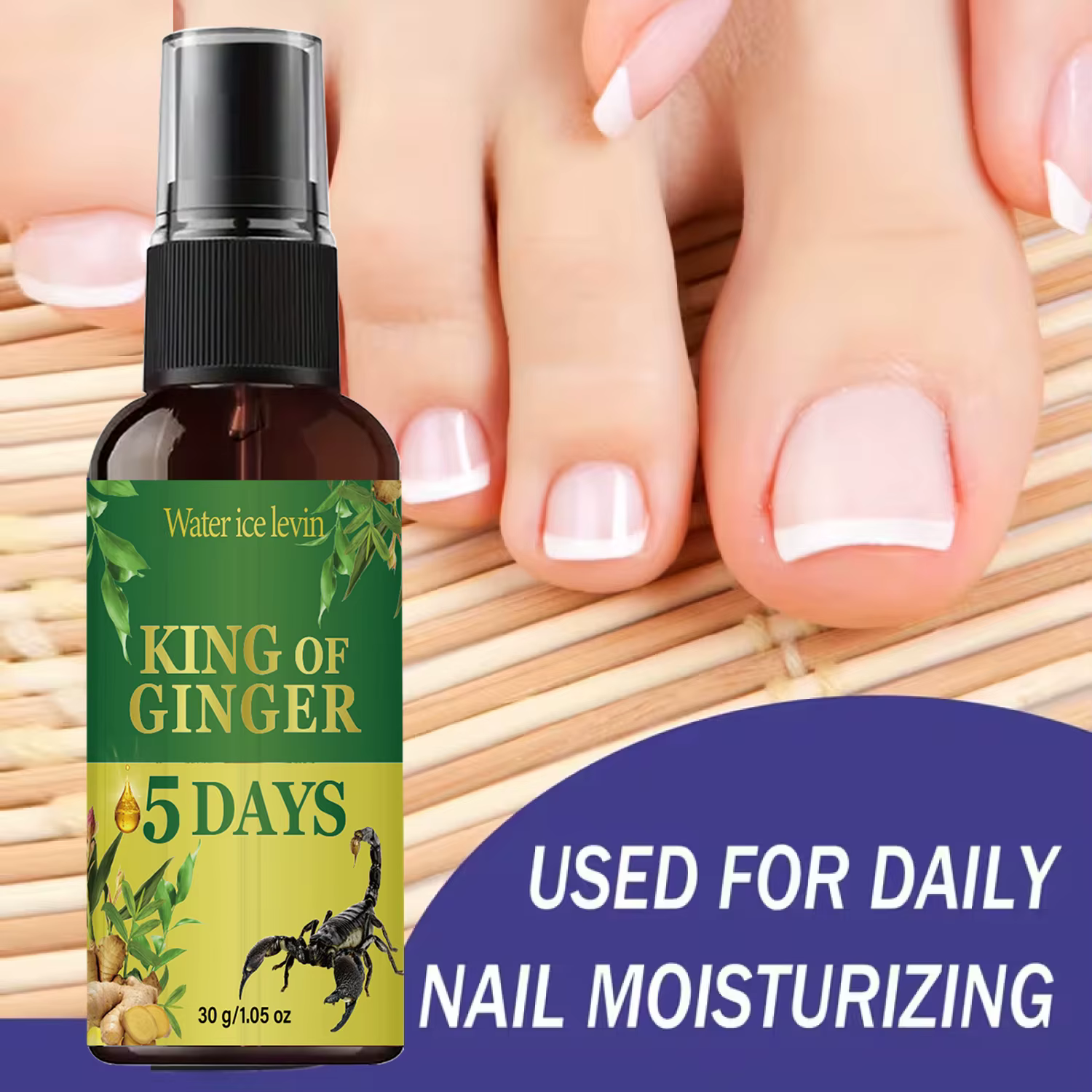 Spray pour les soins des ongles