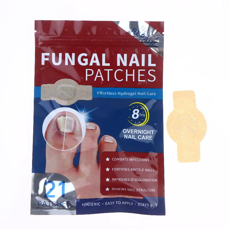 2 Sachets d'autocollants gris pour ongles des pieds