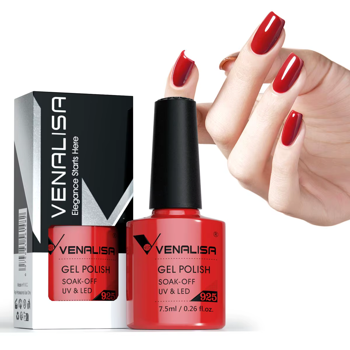 VENALISA – couche de finition pour ongles en verre trempé