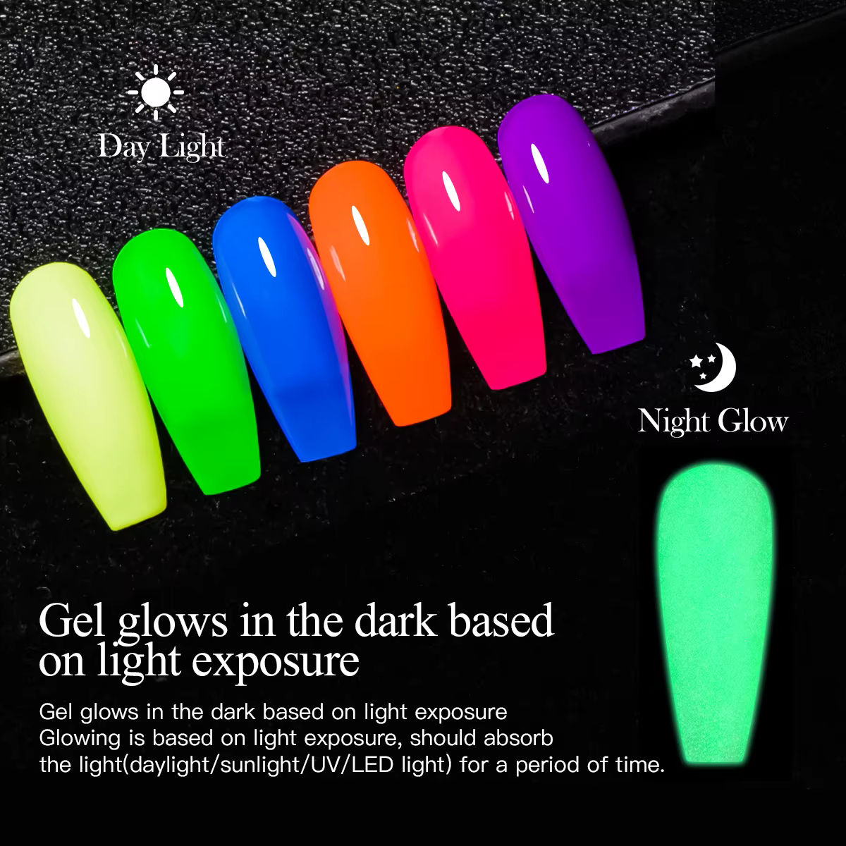 Vernis à ongles gel lumineux 10 ml